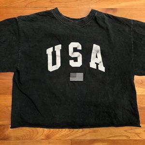 Crop USA shirt